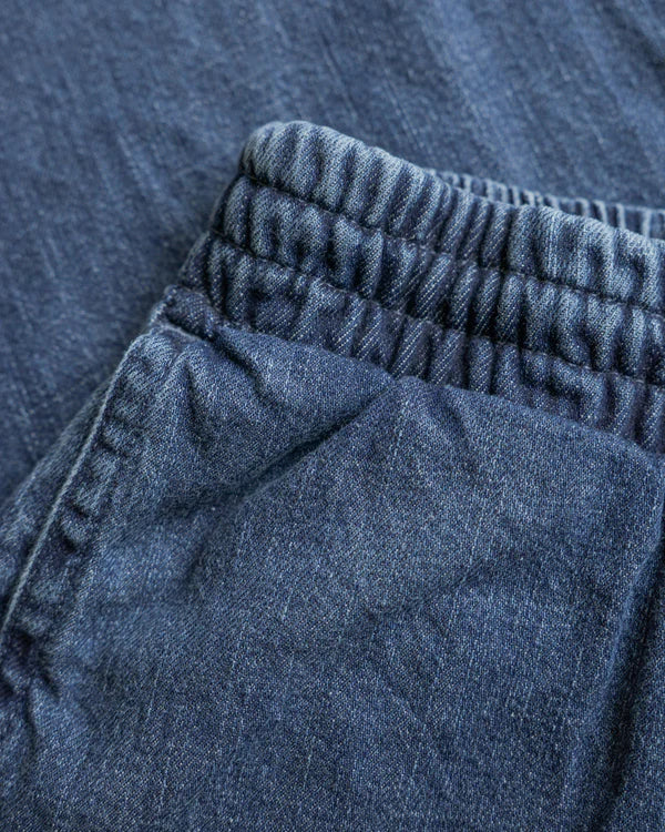 Flared Recycled Denim Pants