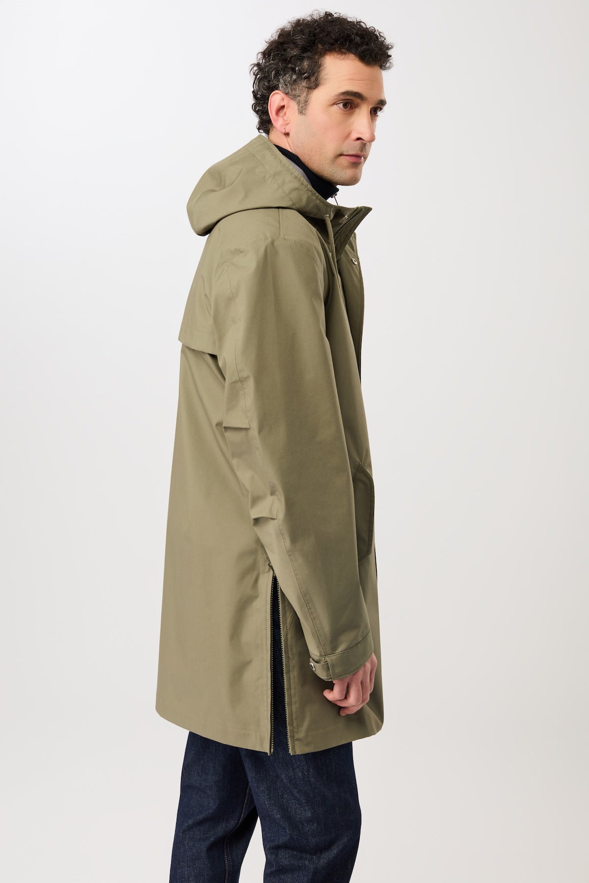 Darkin All-Weather Parka Stone Moss