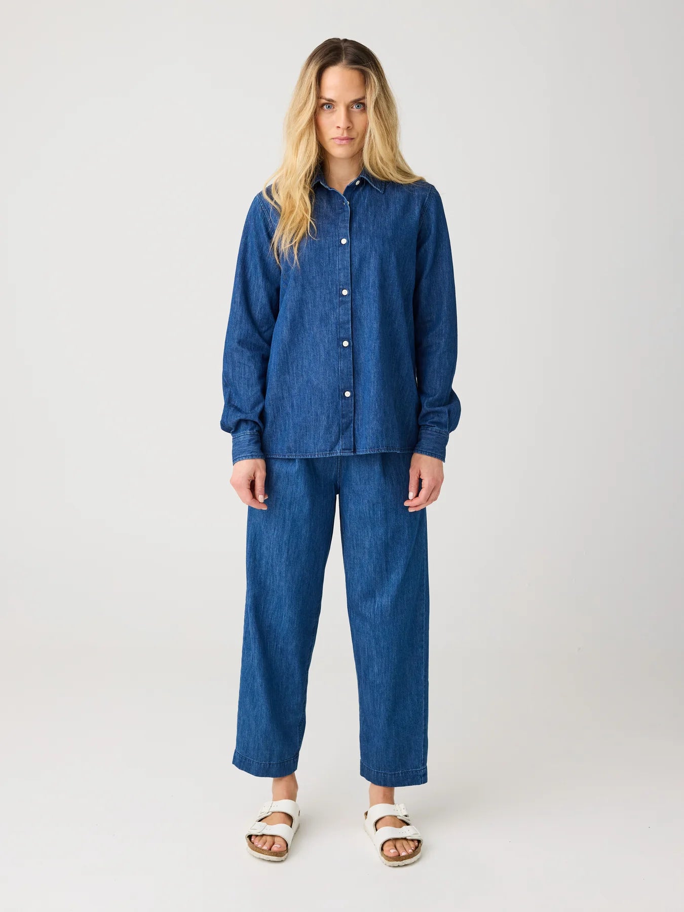 Denim Pants Dark Blue