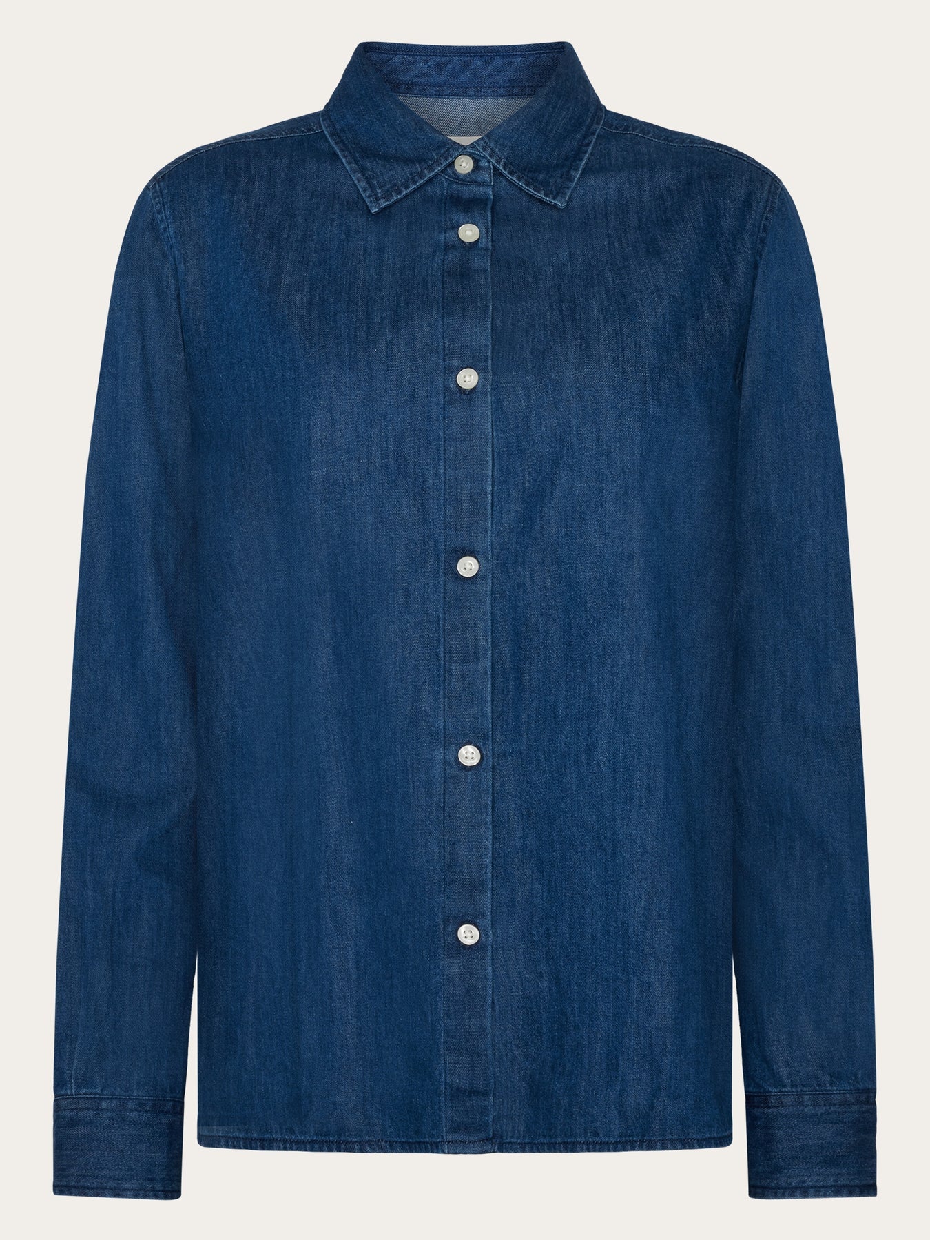 Denim Shirt Dark Blue