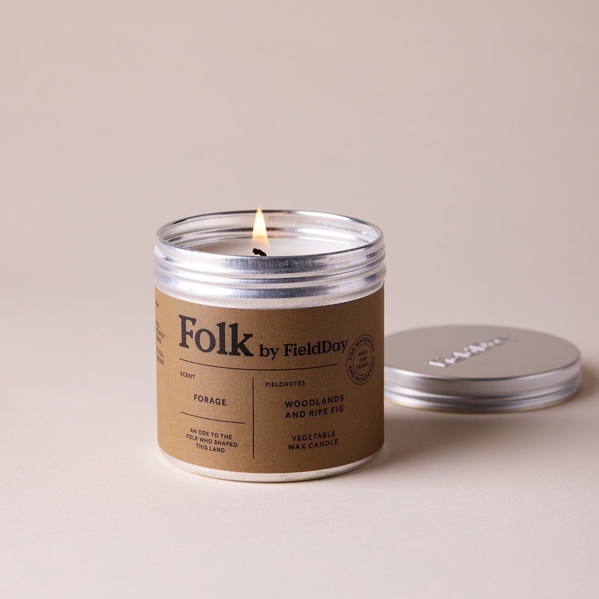 Doftljus 45hr Sojavax - Skog & FIkon