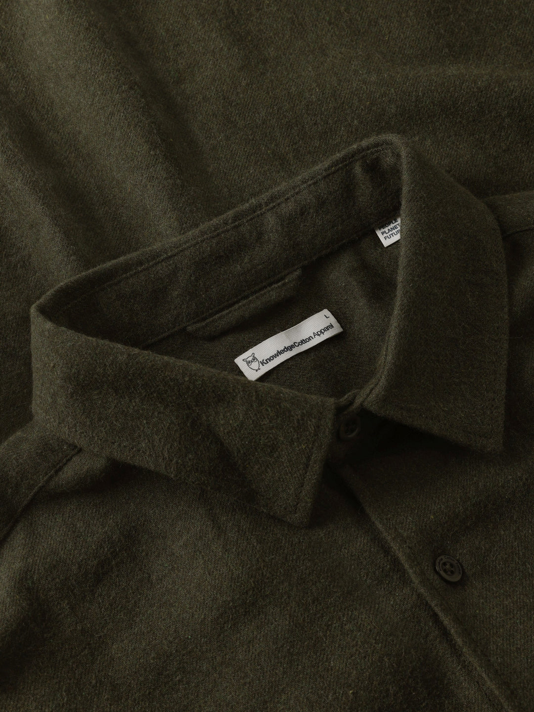 Dune Flanell Regular Fit Shirt Forest Night