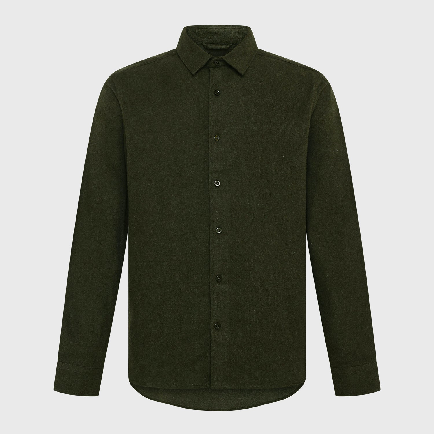 Dune Flanell Regular Fit Shirt Forest Night
