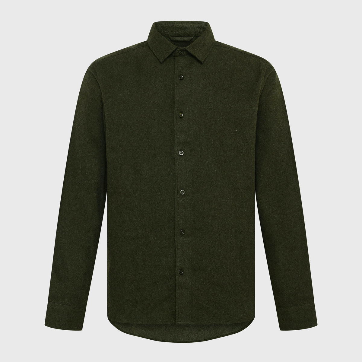 Dune Flanell Regular Fit Shirt Forest Night