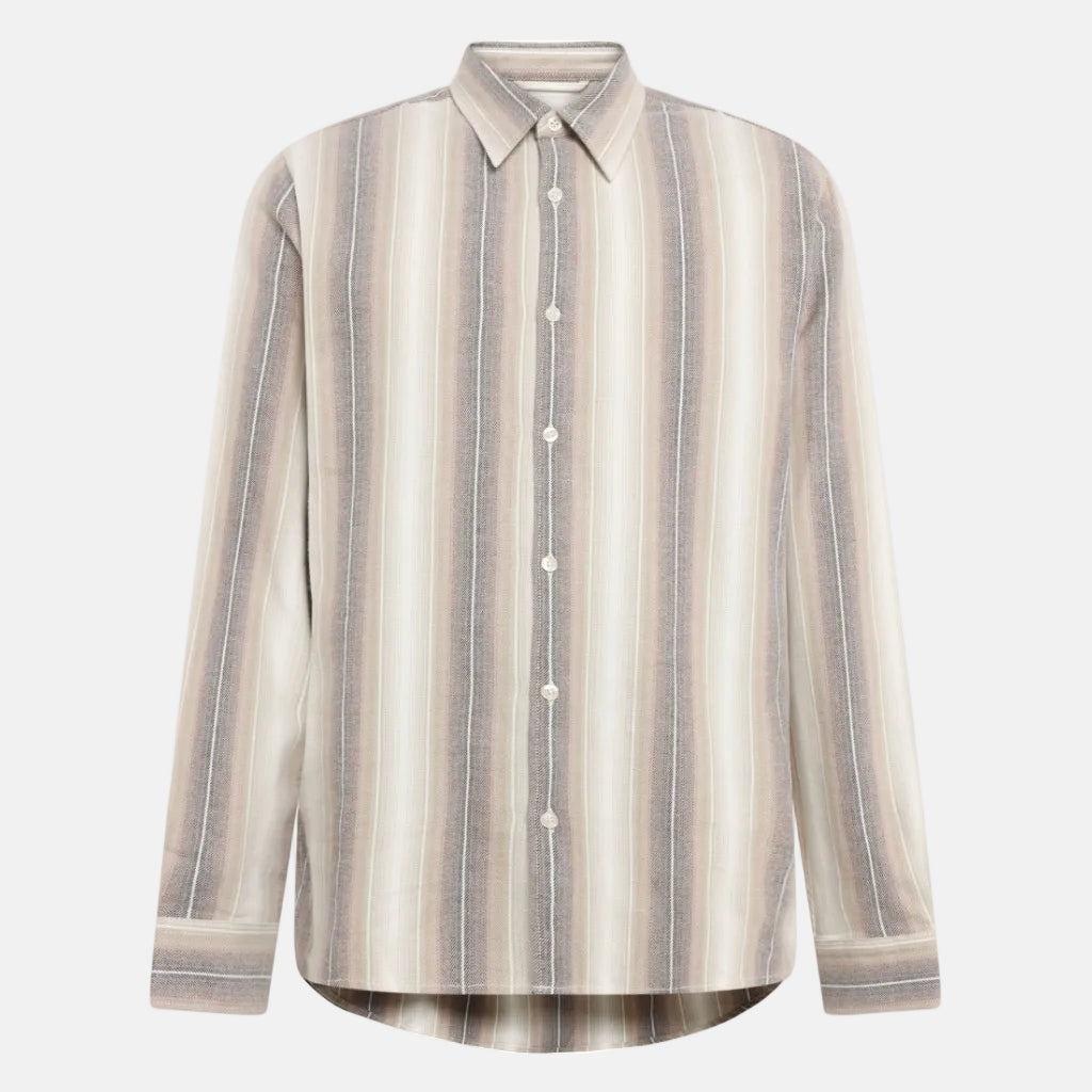 Dune Regular Stripe Shirt Creme
