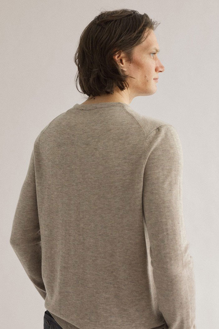 Bayona Knit Wool Dark Bronze - ECOALF