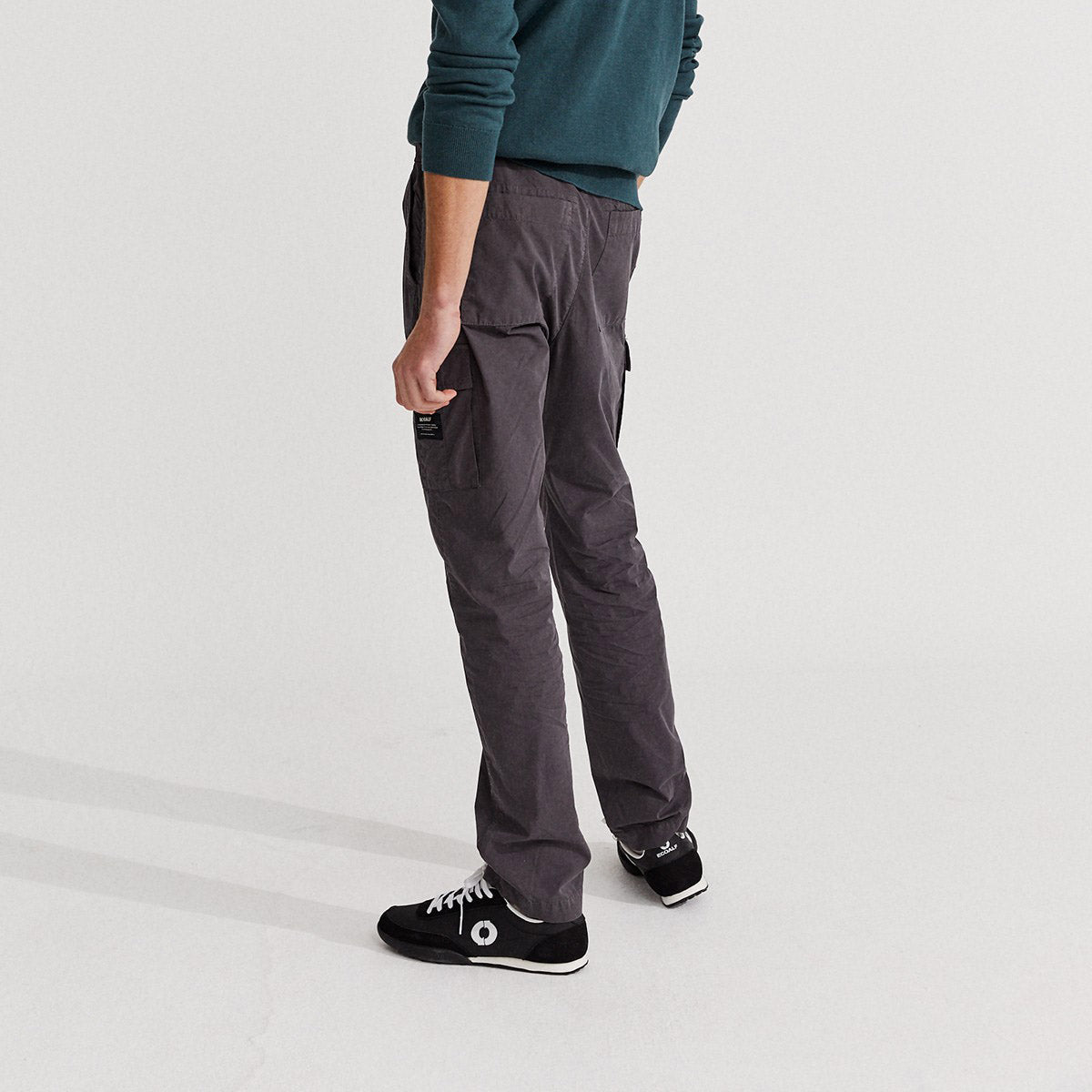 New Parker Cargo Pants Dark Khaki - ECOALF