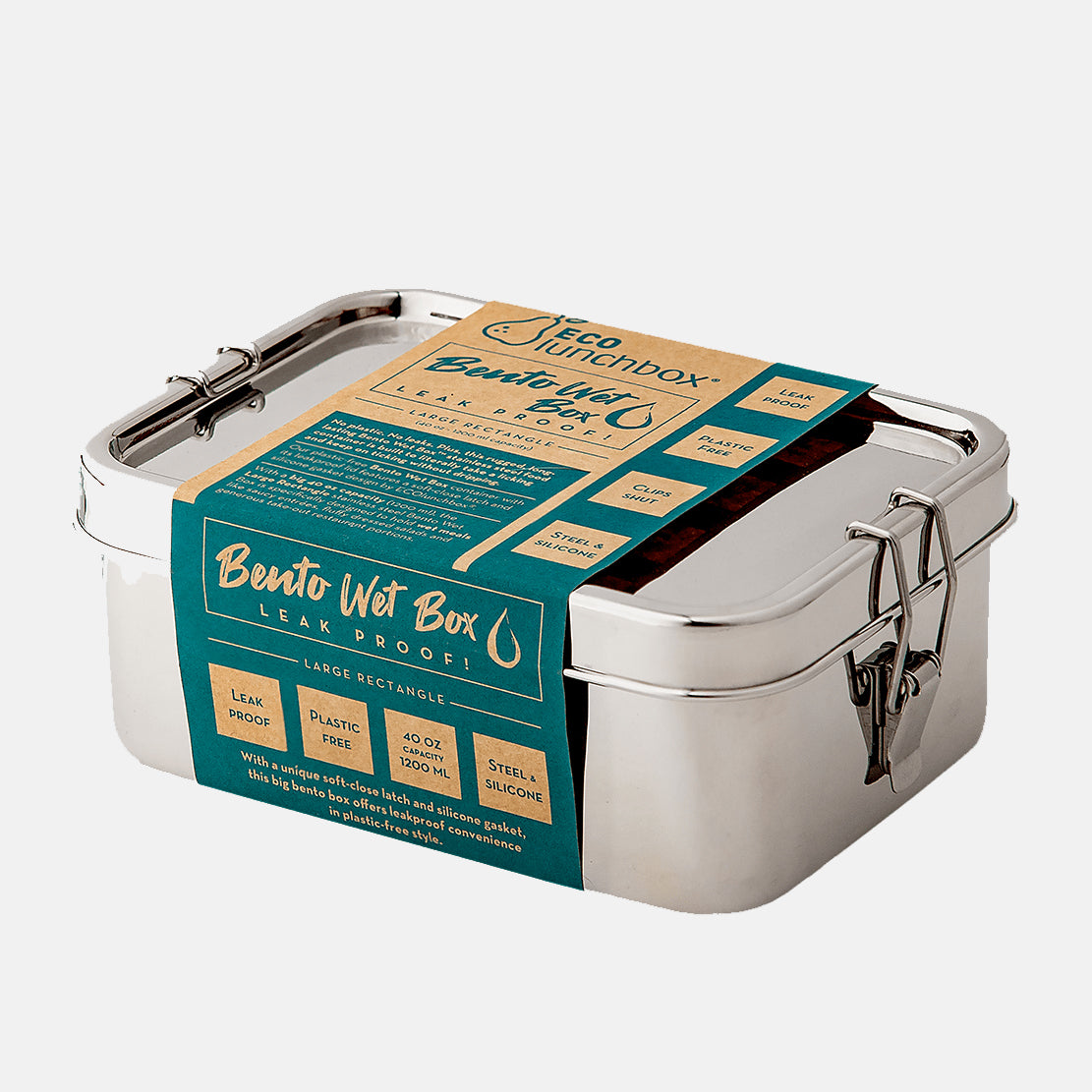 Wet Box Läckagesäker Matlåda 1200ml - ECO LUNCHBOX