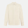 Linen & EcoVero Mix Shirt Egret