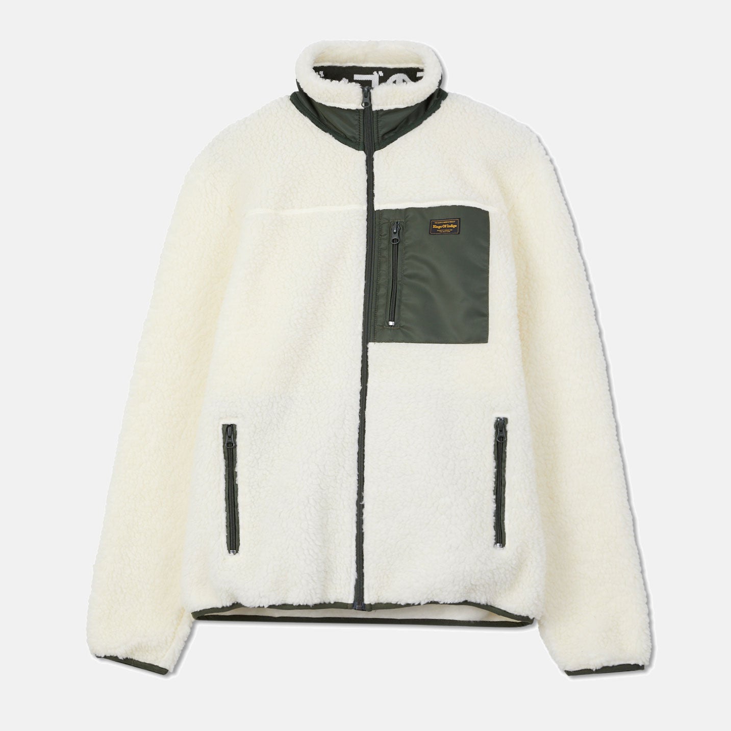 Fleecetröja från återvunnen polyester