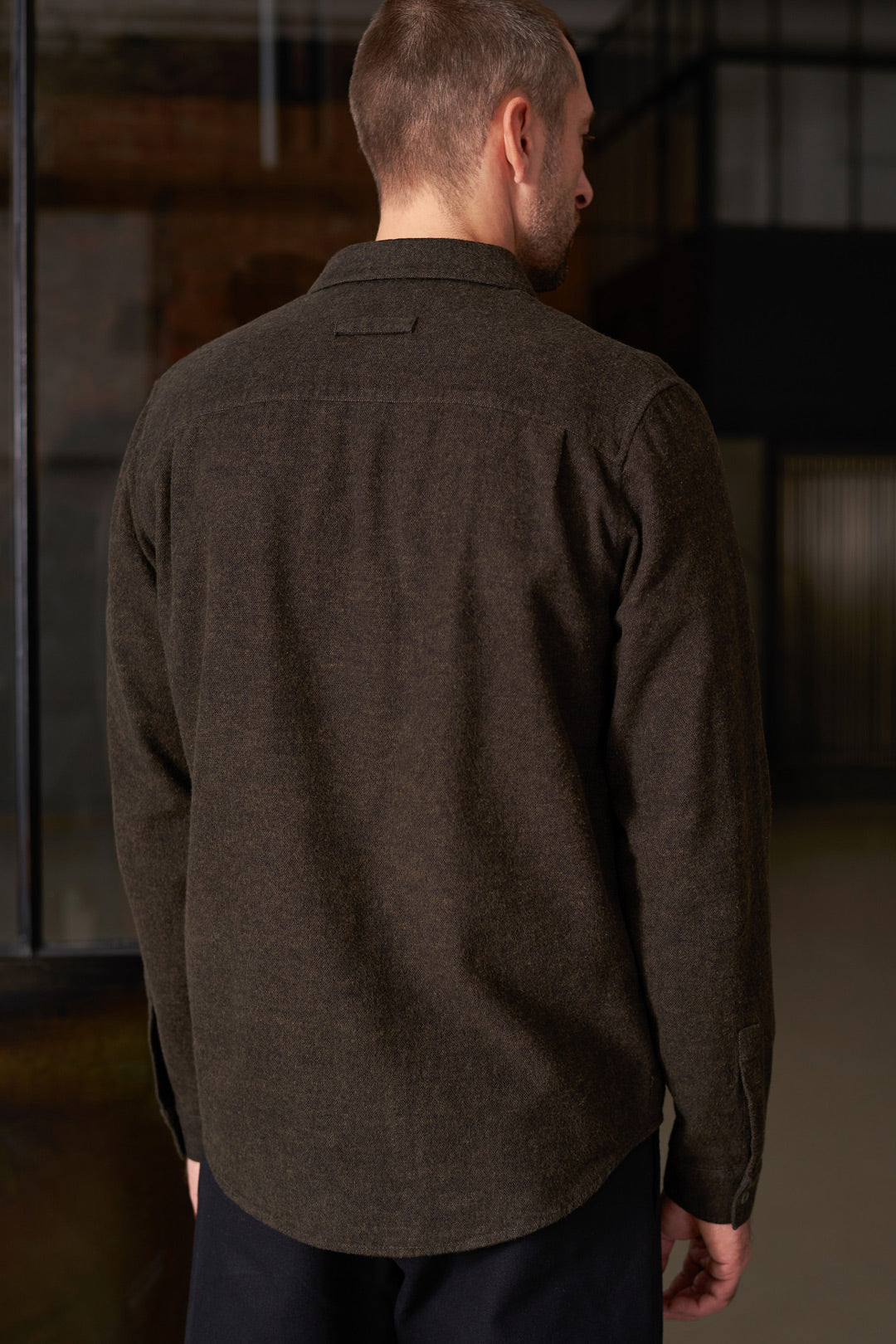 Simon Flannel Shirt Brown - ABOUT COMPANIONS