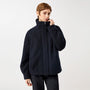 Jacket Padded Oversize Blouson Wattiert Organic Wool Black