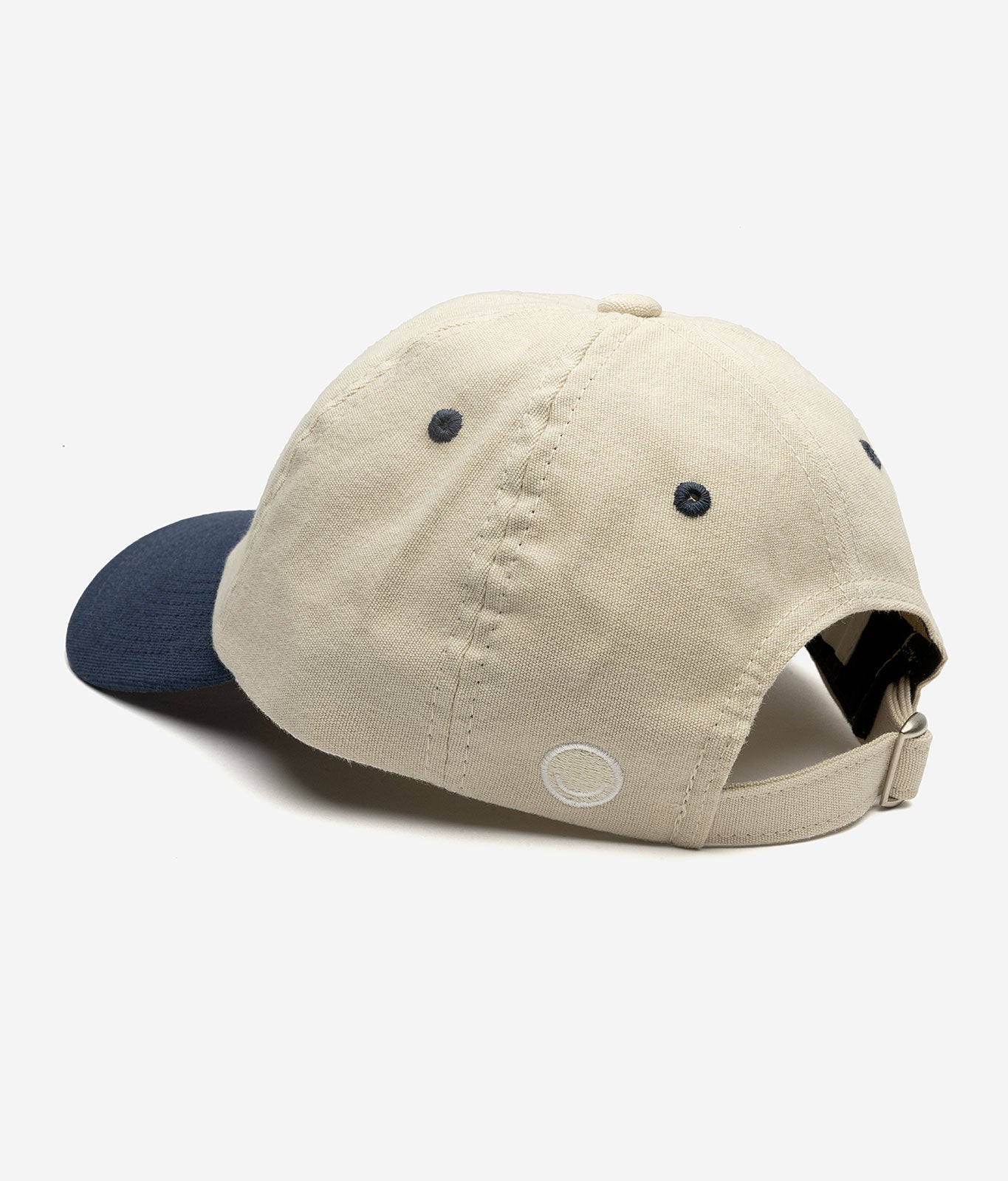 Ekologisk Keps 105 Uniform Oyster & Navy - STIKSEN