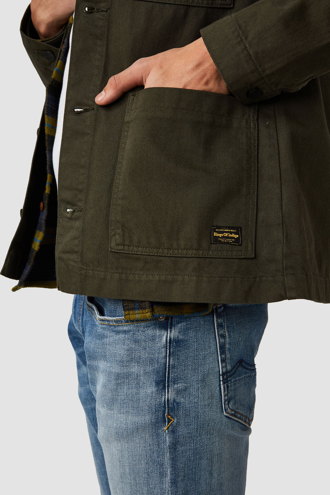 David 2.0 Military Green - KINGS OF INDIGO