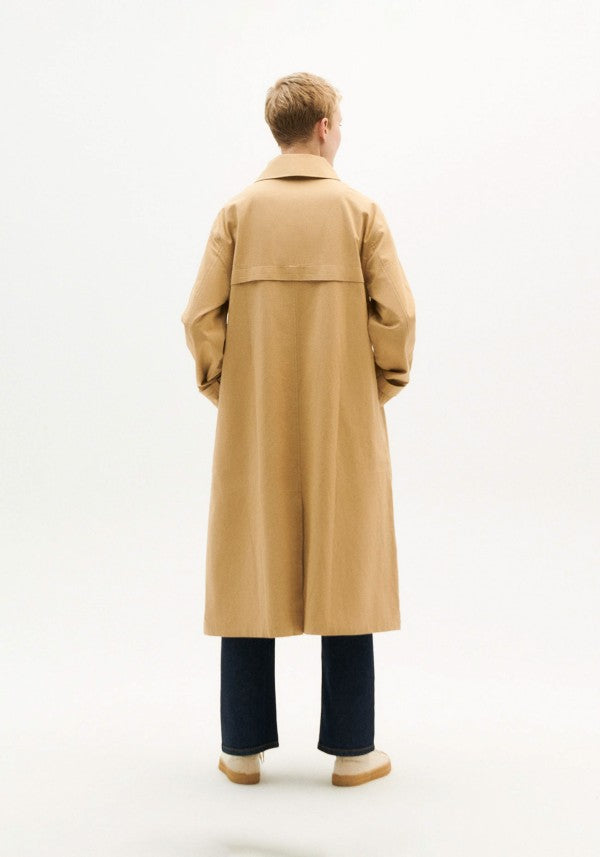 Macarena Trench Coat Camel - THINKING MU