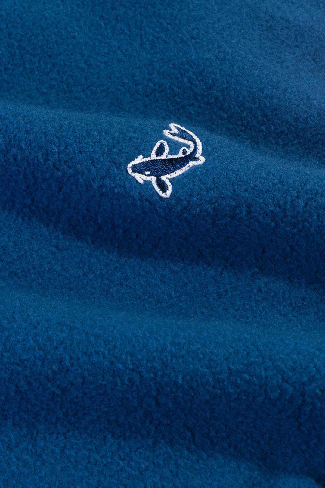 Neil Embroidery Electric Blue Carp - KINGS OF INDIGO