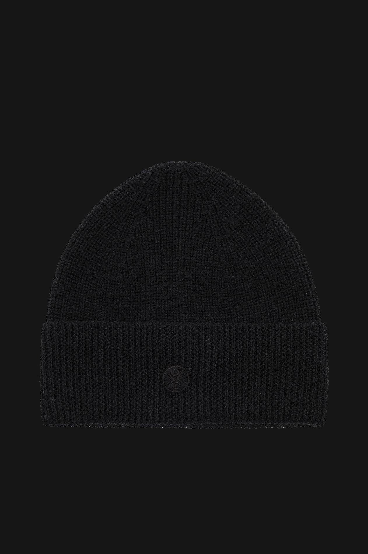 Organic Wool Beanie Carbon - LANGERCHEN