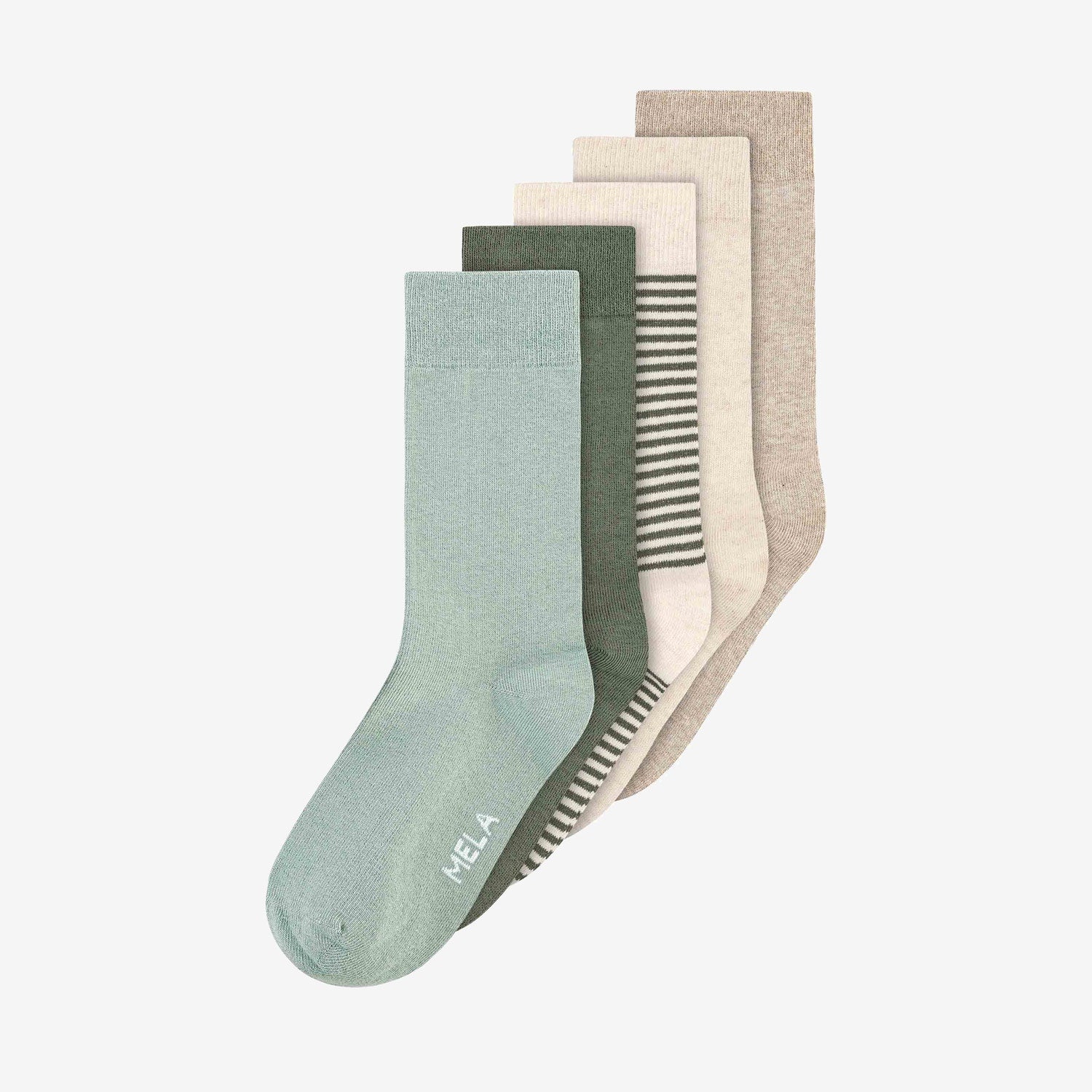 5-pack Super Sustainable Socks Soft Earth Mix