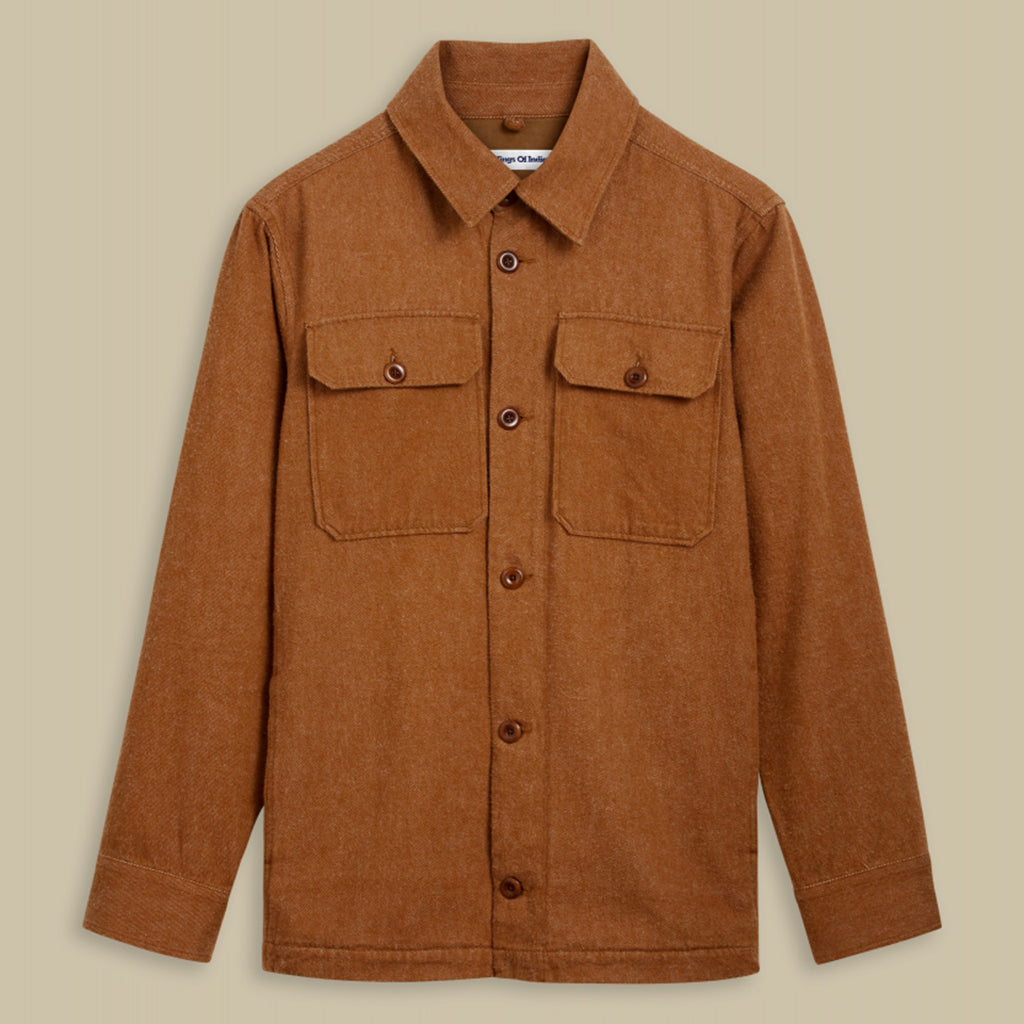 Emery Cinnamon Brushed - KINGS OF INDIGO