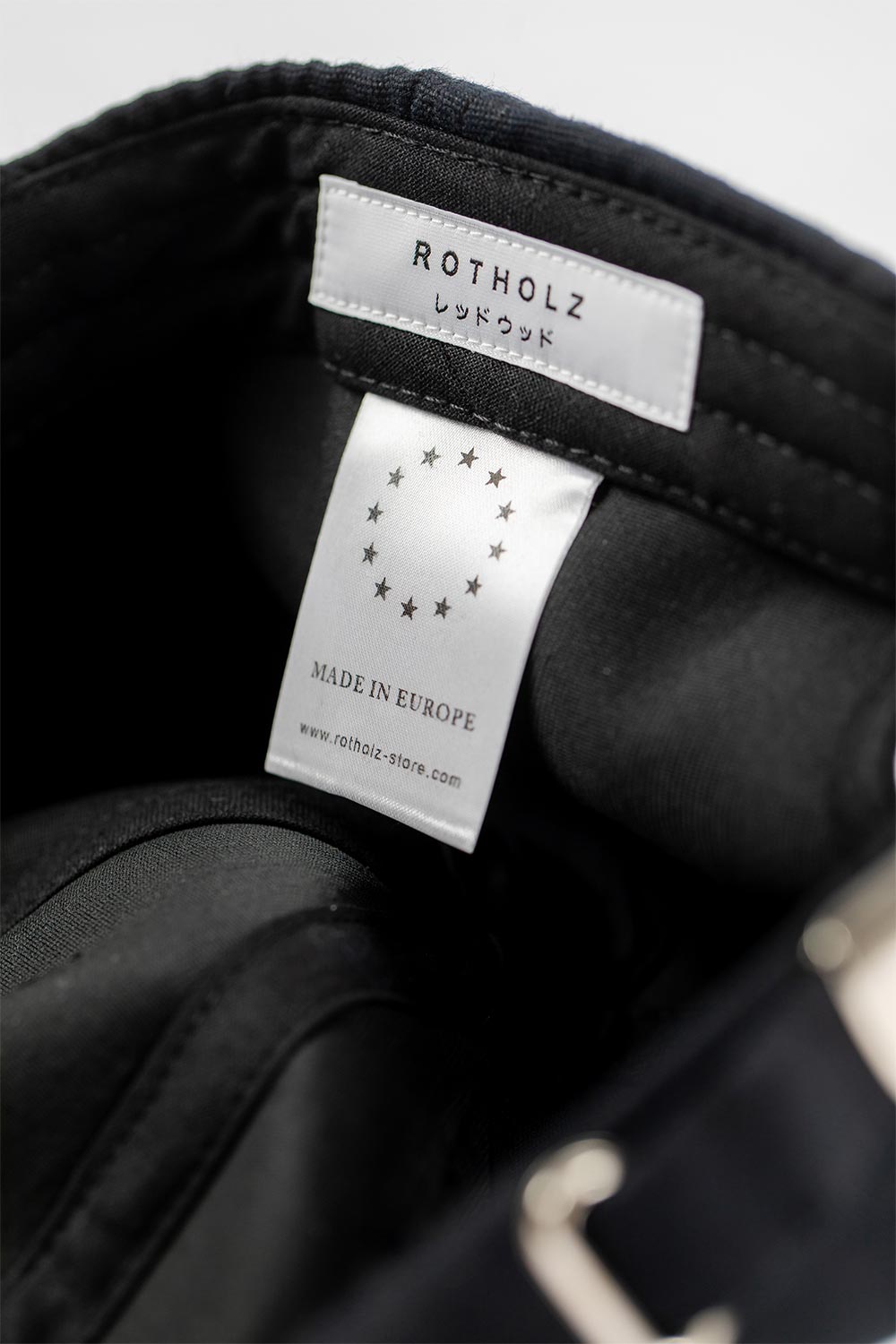 Dad Cap Organic Rights Black - ROTHOLZ