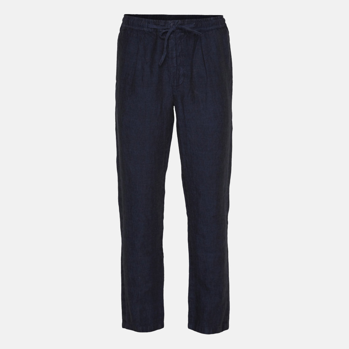 Fig Linen Pants Navy -  KNOWLEDGE COTTON APPAREL