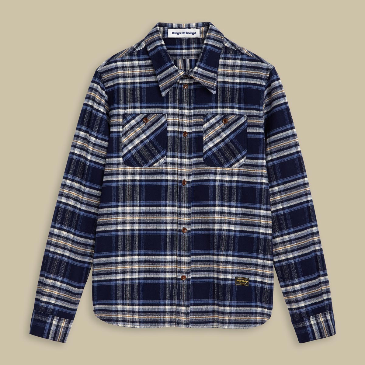 Juntoku Blue Check - KINGS OF INDIGO