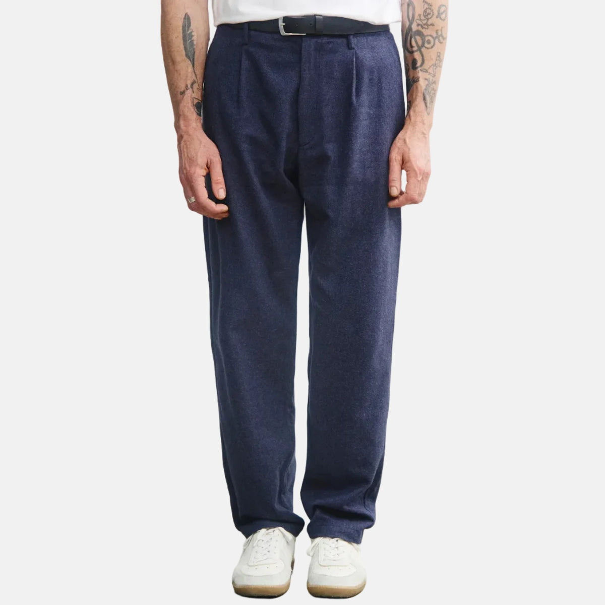 Flannel Everyday Pant Dark Blue