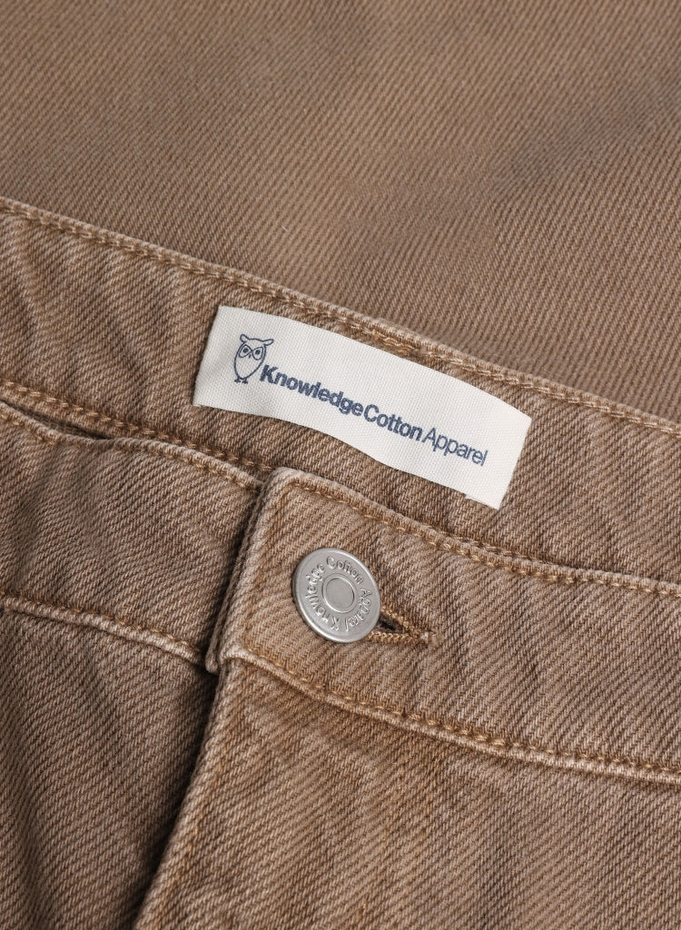 FLINT 5-pocket Twill Pants Tiramisu