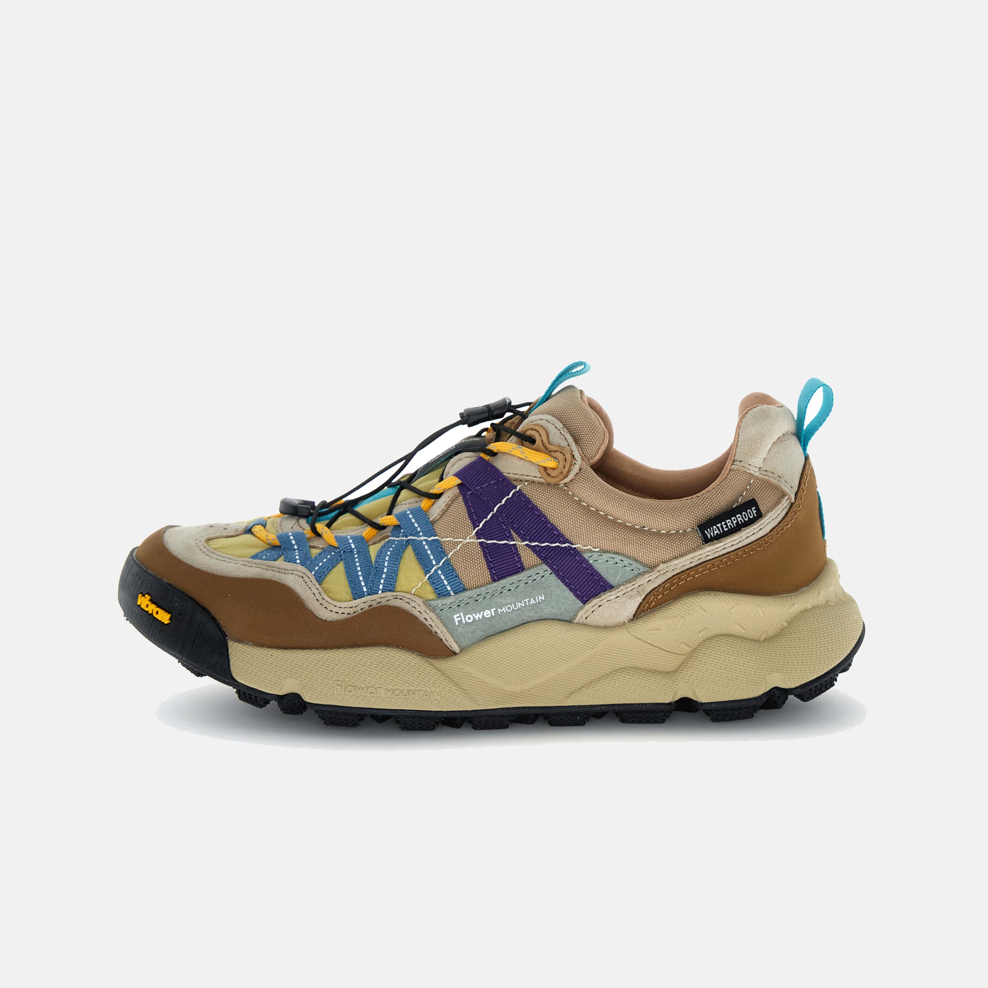 Iwano 2 Unisex Waterproof Vibram Megagrip Brown Beige Taupe