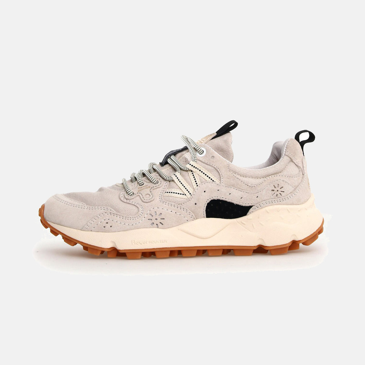 Yamano 3 Uni Cotton/Suede Beige