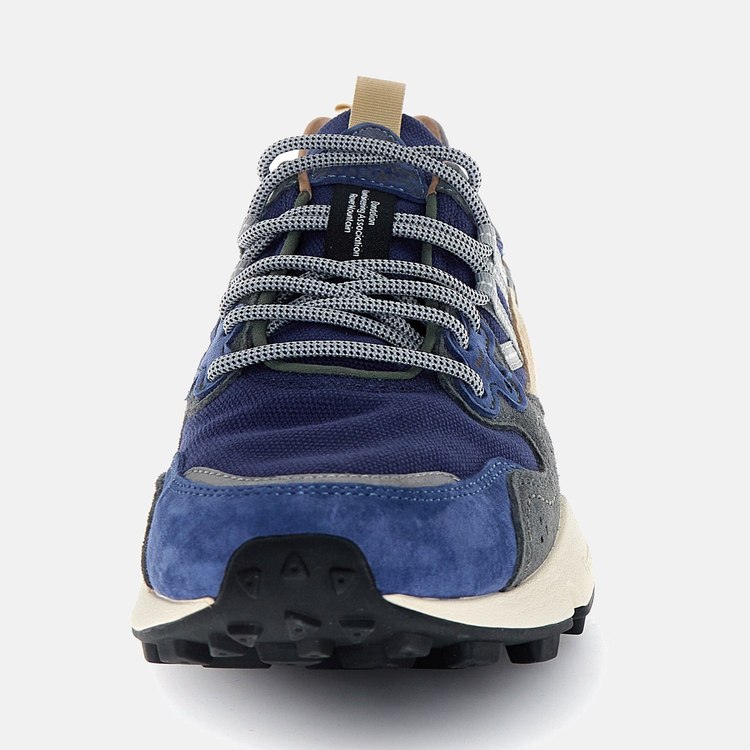 Yamano 3 Man Suede/Canvas Navy-Anthracite