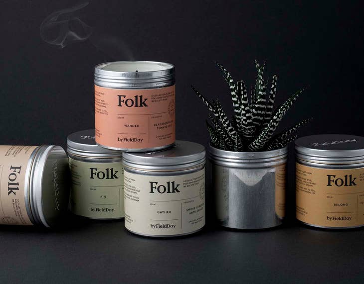 Doftljus Ärttörne & Honung - FOLK by FIELD DAY