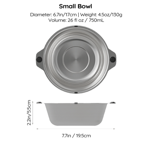 Magware Magnetic Bowls & Plates 4-Piece Set - FULL WINDSOR