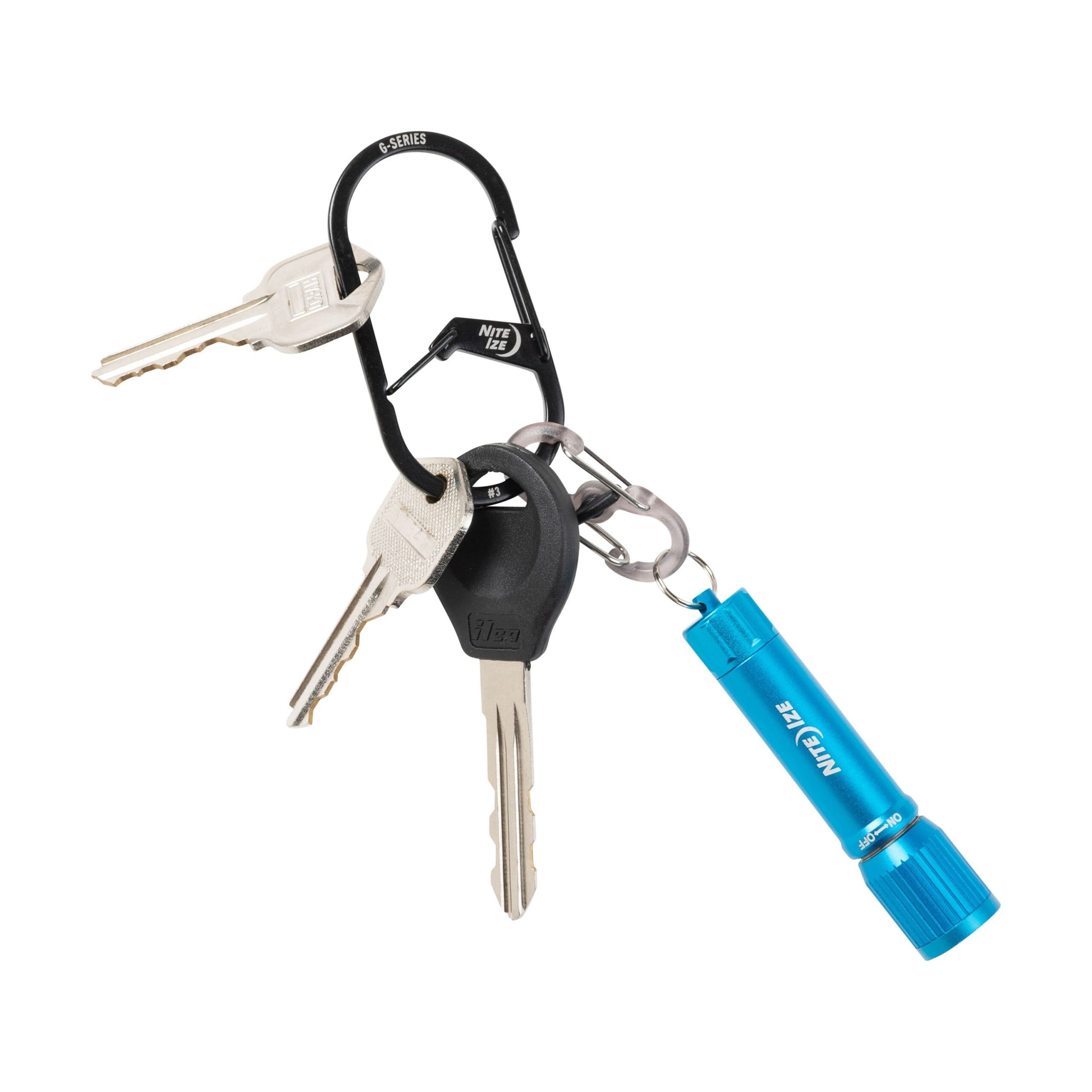 G-Series #1 Karbinhakar 2-pack Svart - NITE IZE