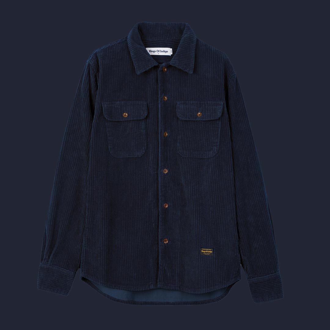 Hakan Corduroy Navy - KINGS OF INDIGO