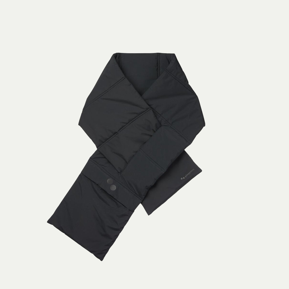 Scarf Unisex Peat Black - PINQPONQ