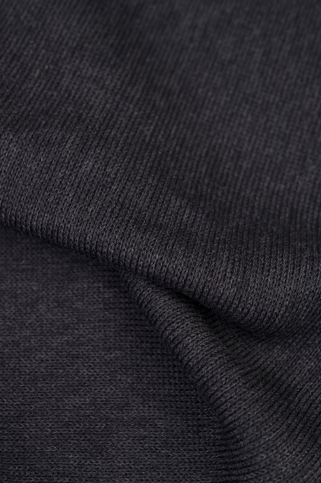 Merino Fine Knit Scarf Anthracite - ROTHOLZ