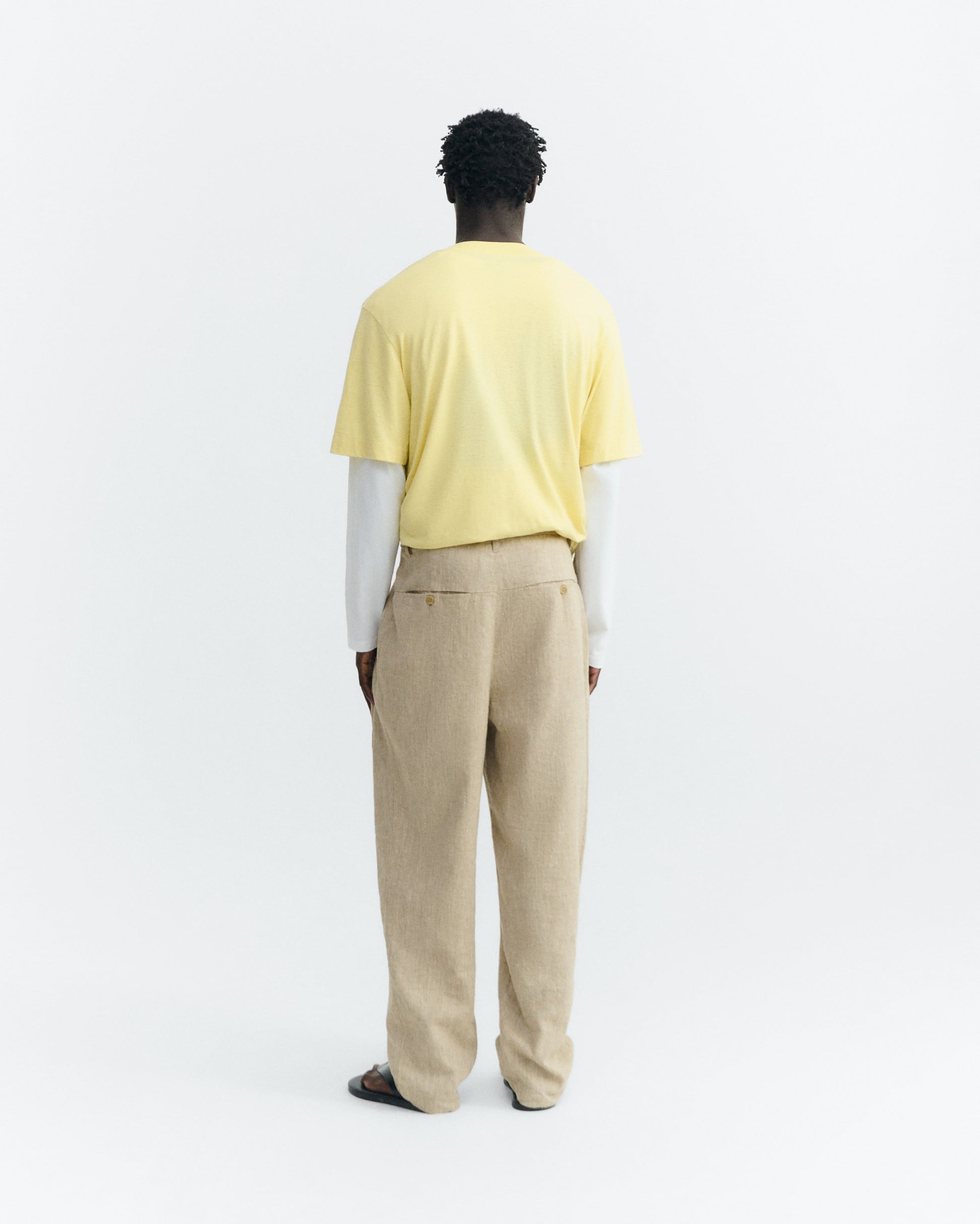 Sigurd Ecru Hemp Pants