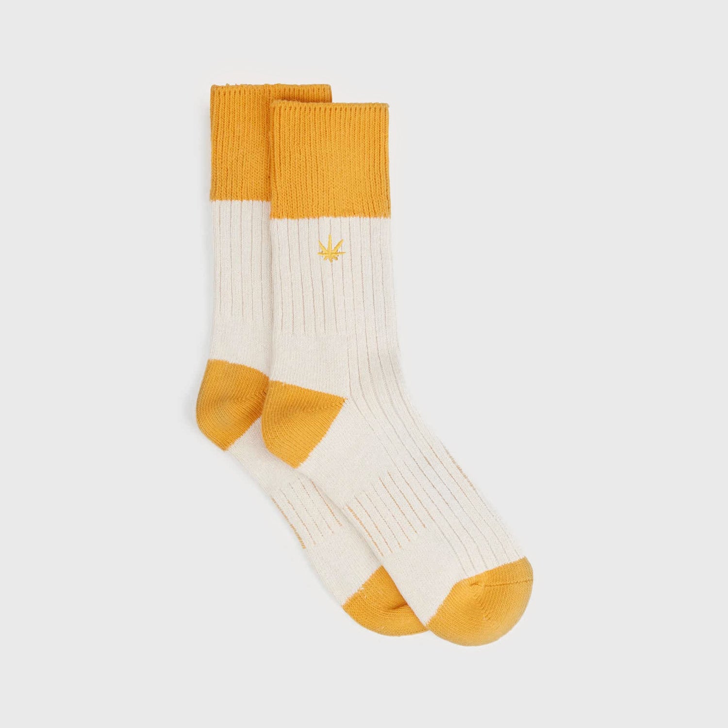 Mimosa Peu Hemp Socks Yellow