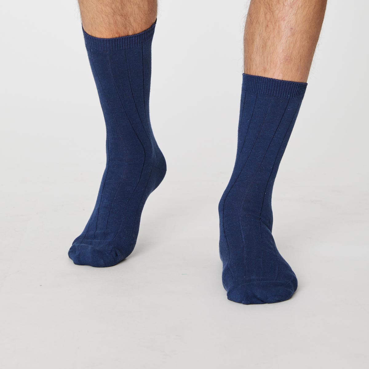 Hampastrumpor Hemp Hero Navy - THOUGHT