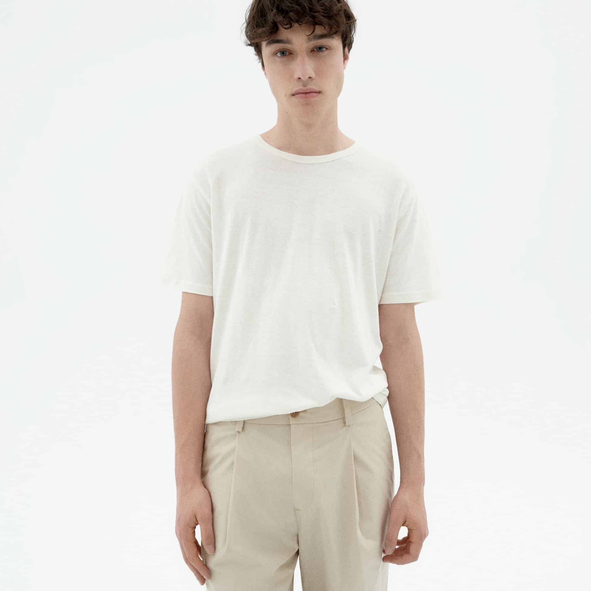 Hemp T-shirt Ecru