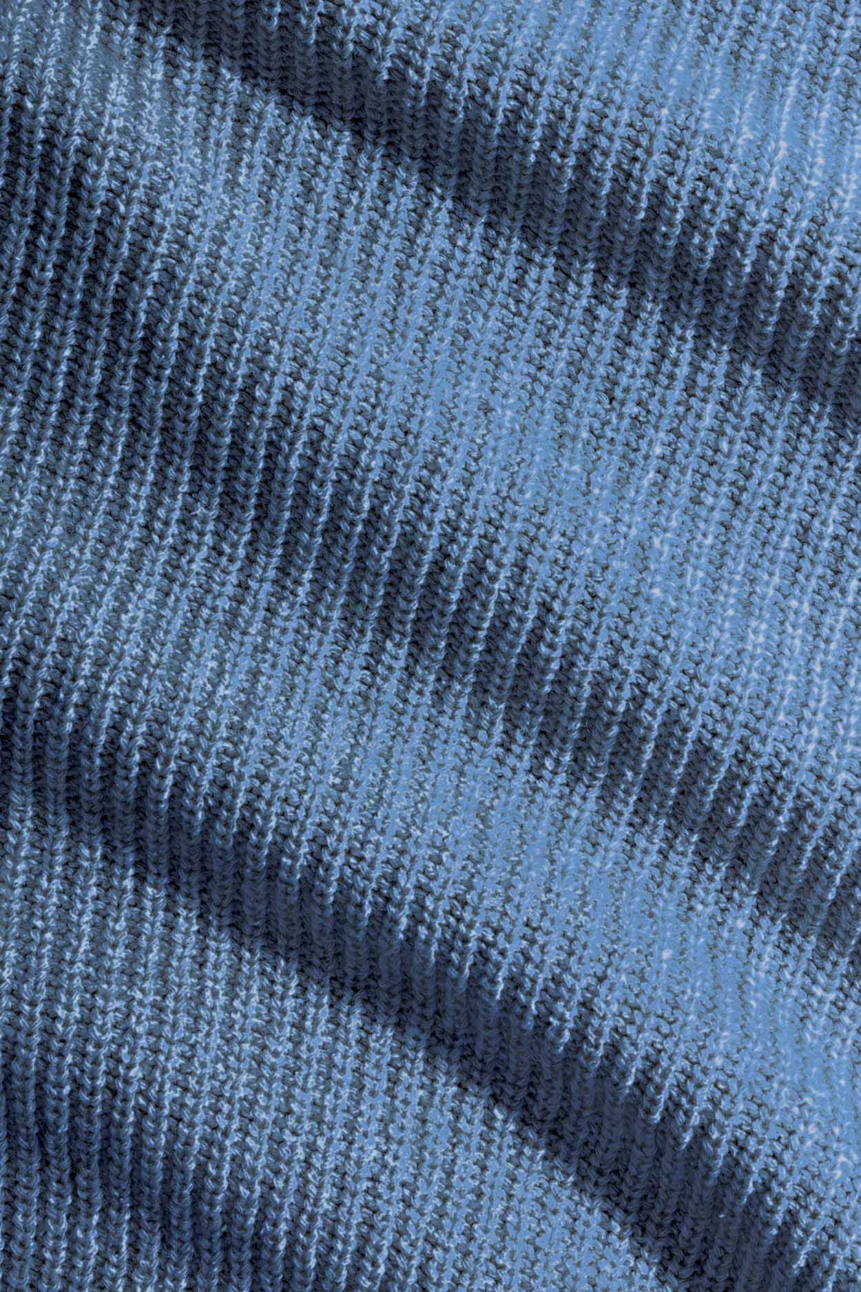 Hector Recycled Wool Knit Prusse Blue