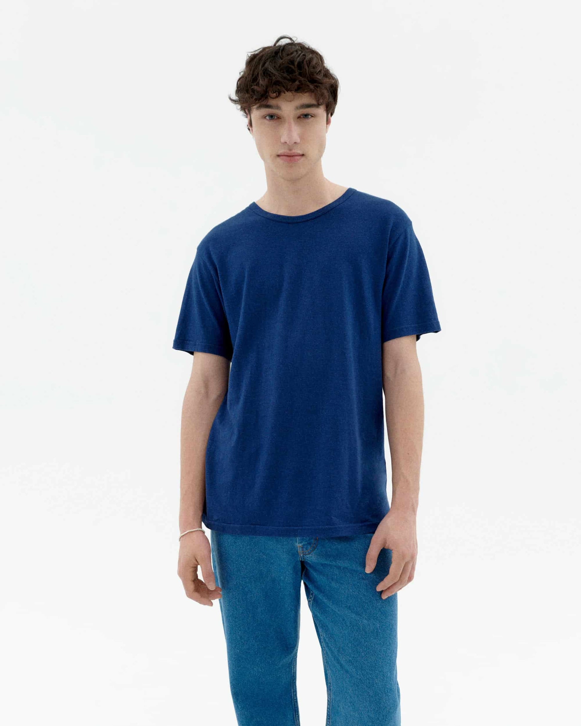 Hemp T-shirt Blue