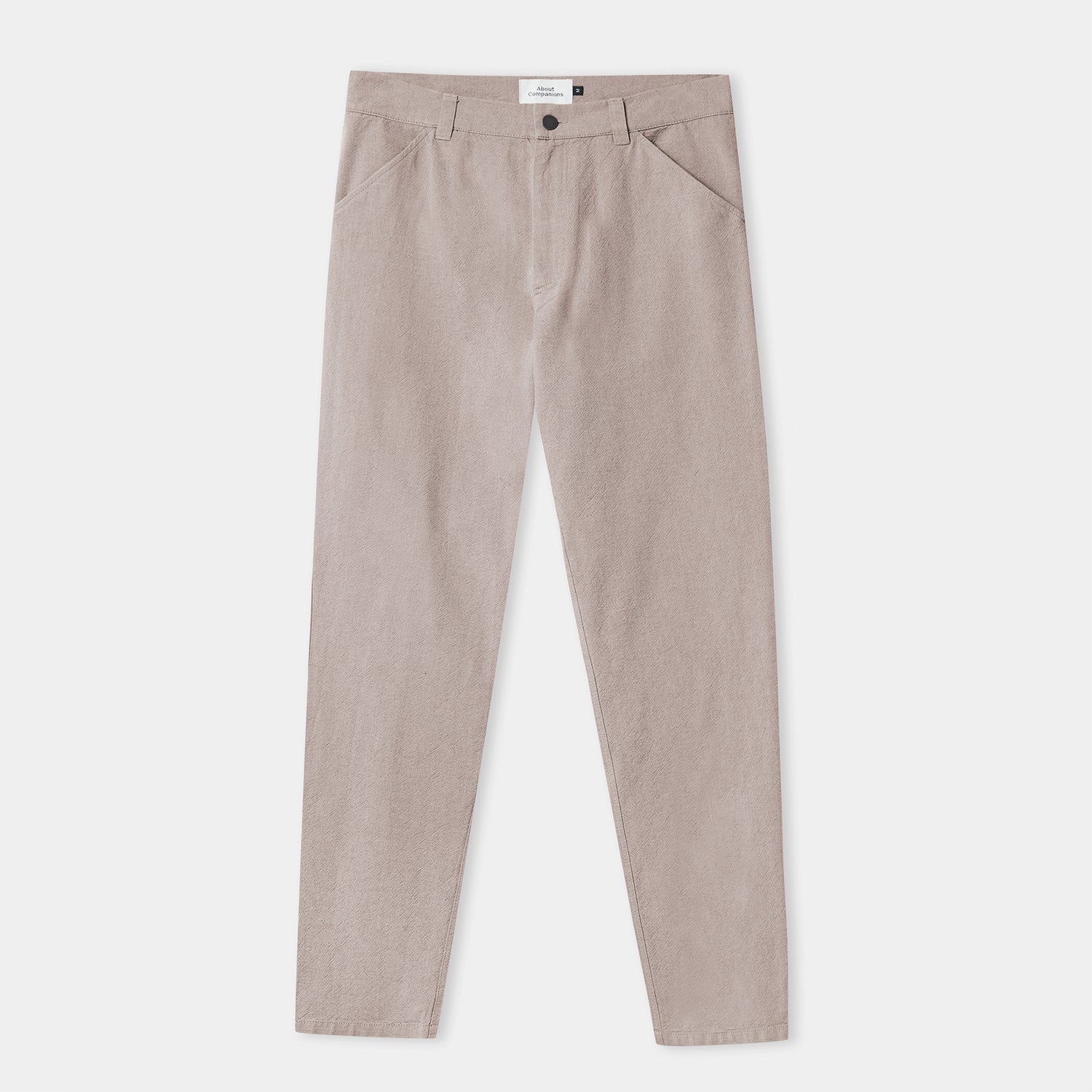 Olf Canvas Trousers Cold Brown