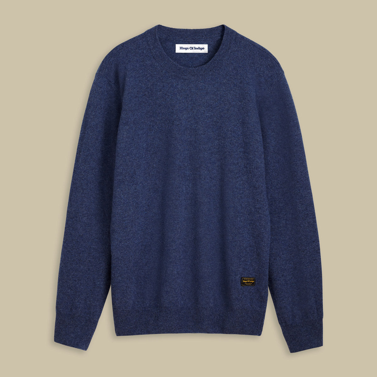 Hideo Wool Blue Melange - KINGS OF INDIGO
