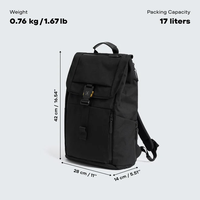 Urban 17L Cordura Backpack Black