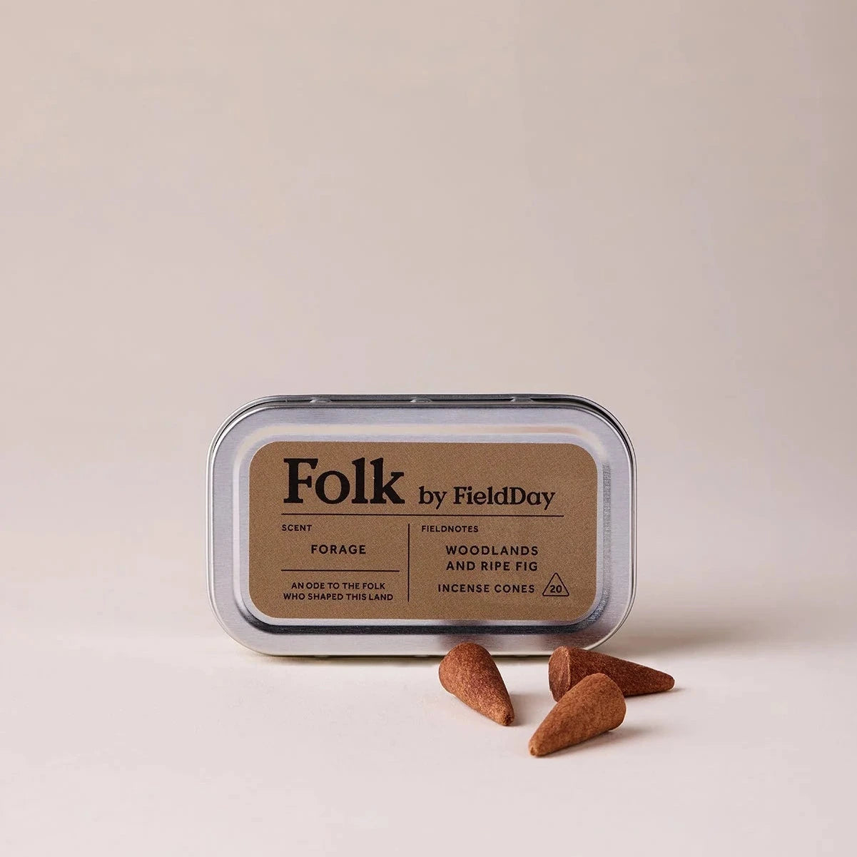 Rökelsekoner 20st Skog & Fikon