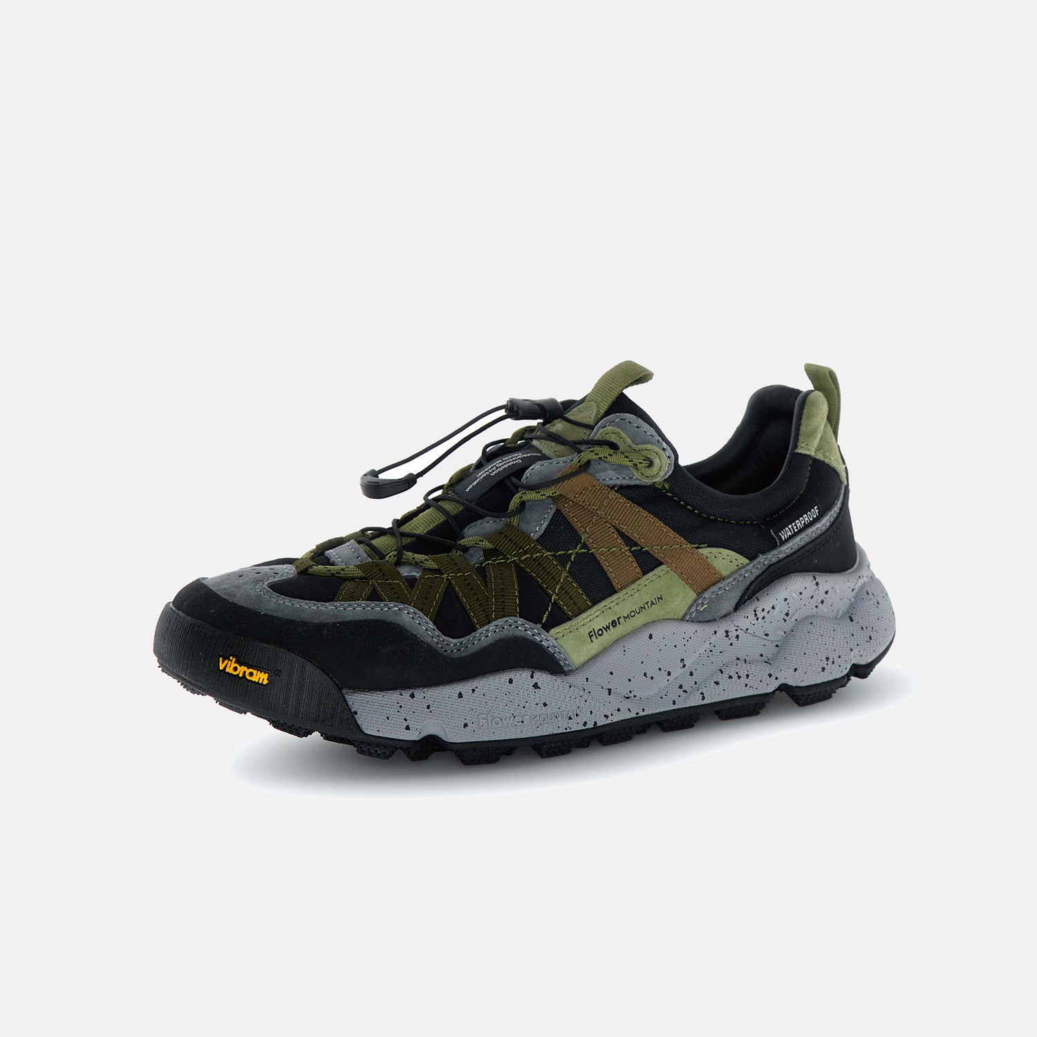 Iwano 2 Unisex Waterproof Vibram Megagrip Dark Grey Olive