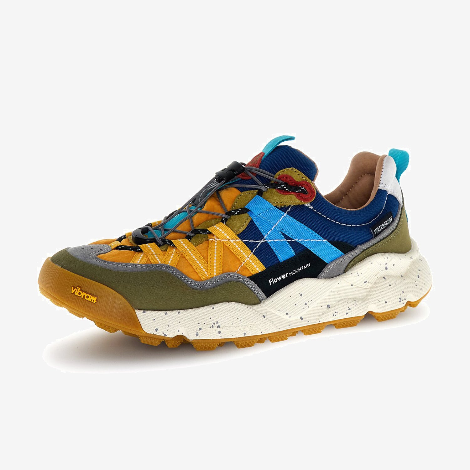 Iwano 2 Waterproof Vibram Megagrip Unisex Orange Azure