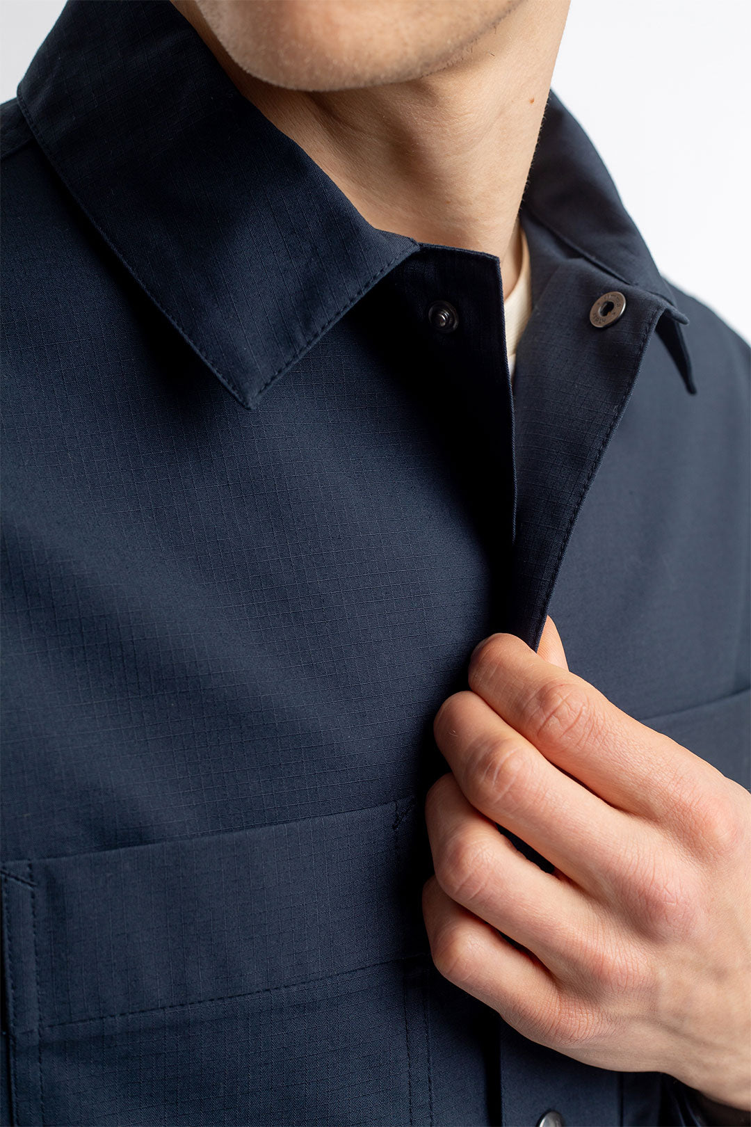 Light Overjacket Navy - ROTHOLZ